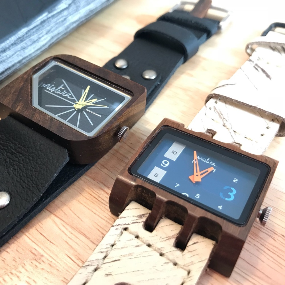 Handcrafted wooden watches for men and woman